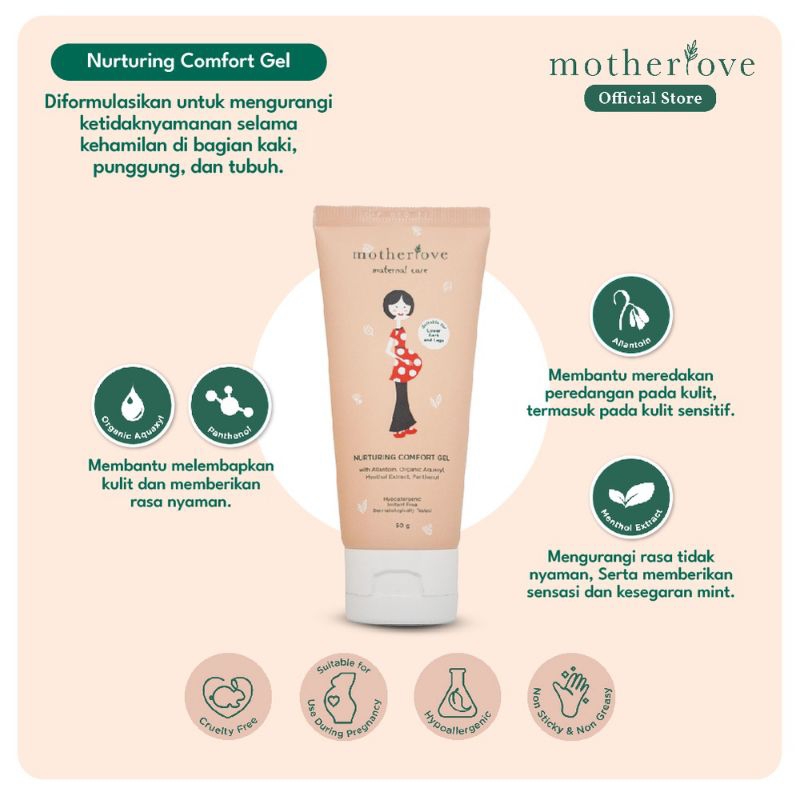 Motherlove Nurturing Comfort Gel - Krim Pijat Ibu