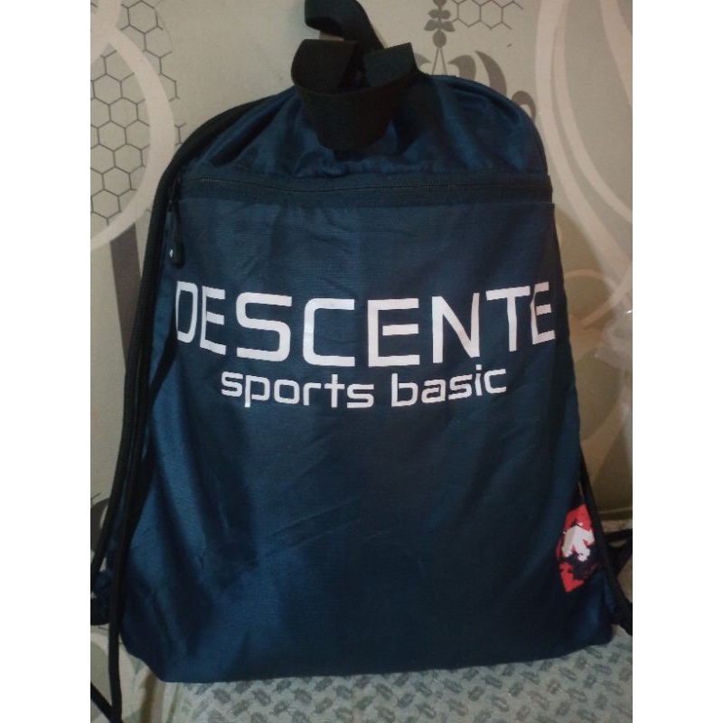 DESCENTE ORIGINAL sport basic backpack/ RANSEL preloved