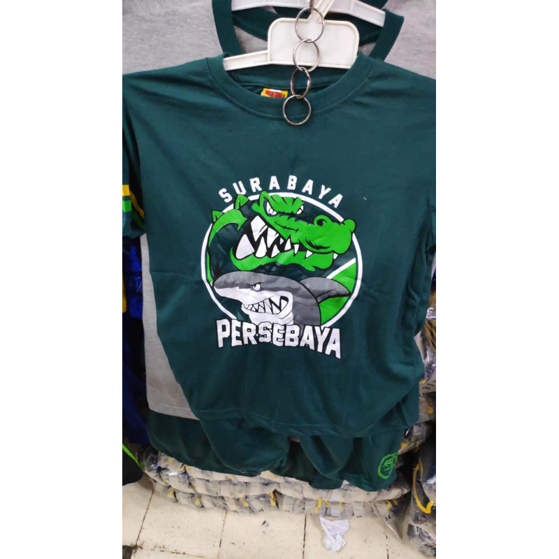 SETELAN BAJU KAOS ANAK KIDS BONEK PERSEBAYA WANI BEST SELLER