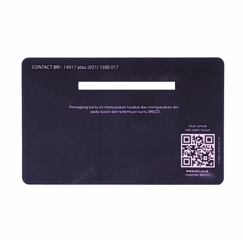 Kartu Brizzi Bank BRI (4)