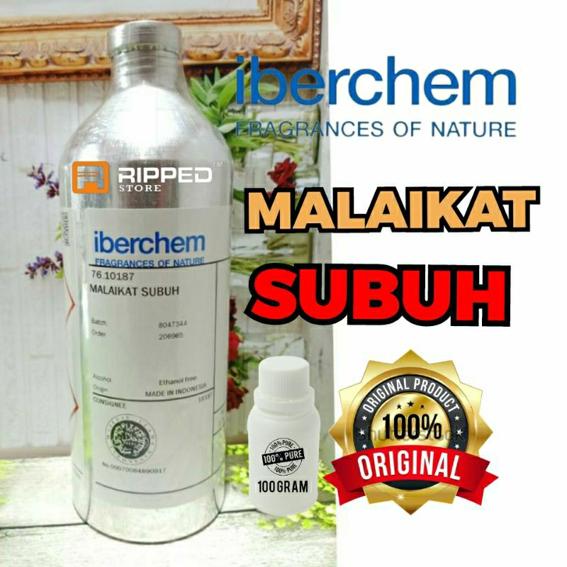 (100 ML) BIBIT PARFUM MURNI MALAIKAT SUBUH BY IBERCHEM ORIGINAL