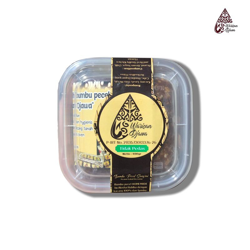 

*WARISAN DJAWA* Bumbu Pecel Oven Tidak Pedas 400gr