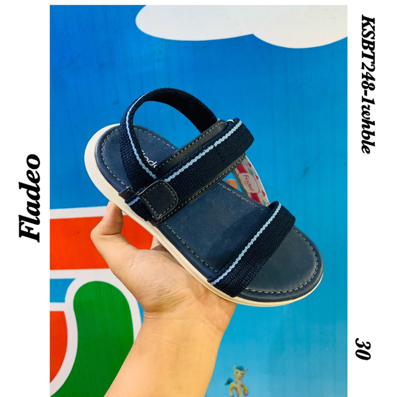 sepatu sandal anak cowok fladeo