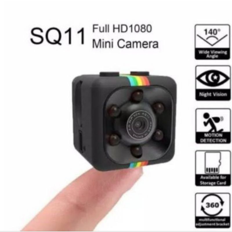 Mini Spy Camera Dv SQ11 Full HD 1080p Night Vision 1.2MP