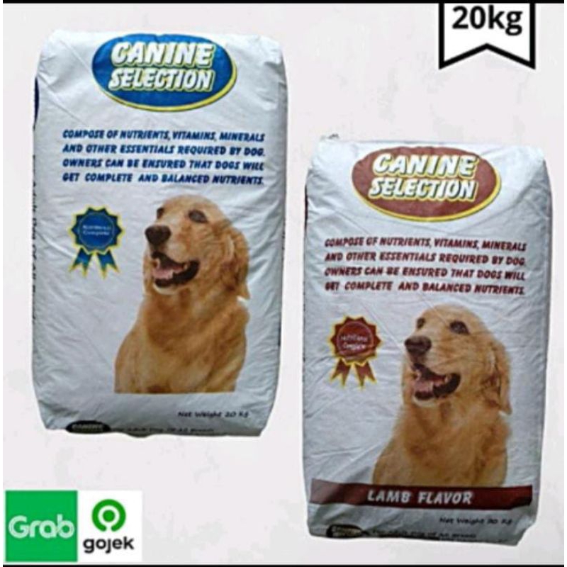 Makanan Anjing - Dog Food Canin Selection Lamb dan Chiken 20kg (Go-jek only) dry dogfood canin selection