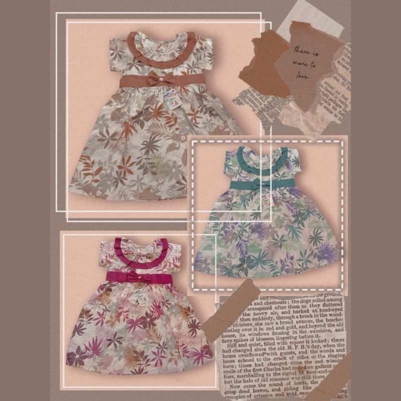 LUSTY BUNNY DRESS KERAH RUFFLE RS6003