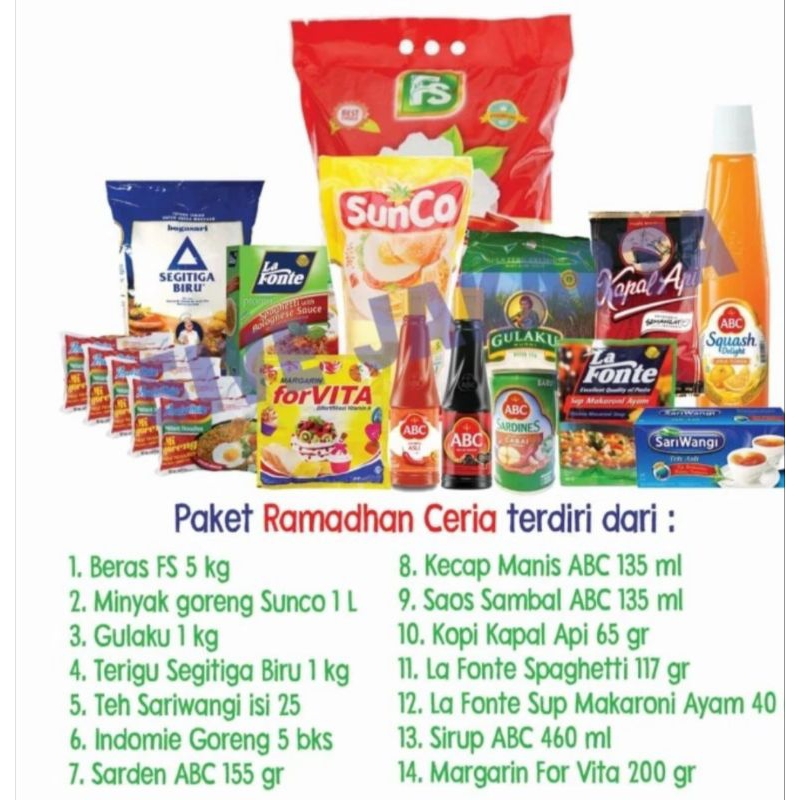 

PAKET SEMBAKO RAMADHAN CERIA