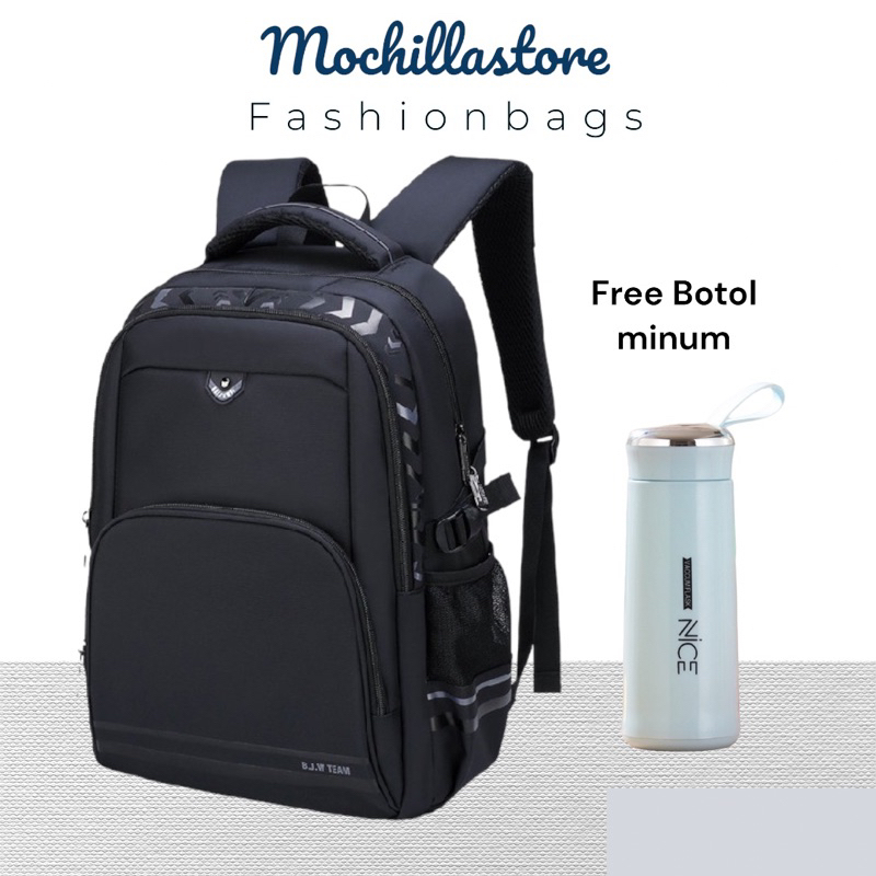 Mochillastore - Tas Ransel Sekolah Anak Laki-laki Tas Ransel Backpack Anak Sekolah SD SMP SMA Tas Anak Remaja Muatan Besar masuk Buku Paket  LKS dan Laptop + Tambler Tas COD Termurah