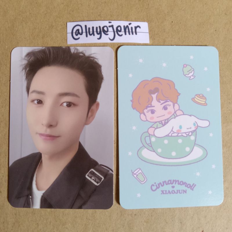 [ Take All ] photocard Renjun + characters Xiaojun Sanrio random trading card A ver pc version selca