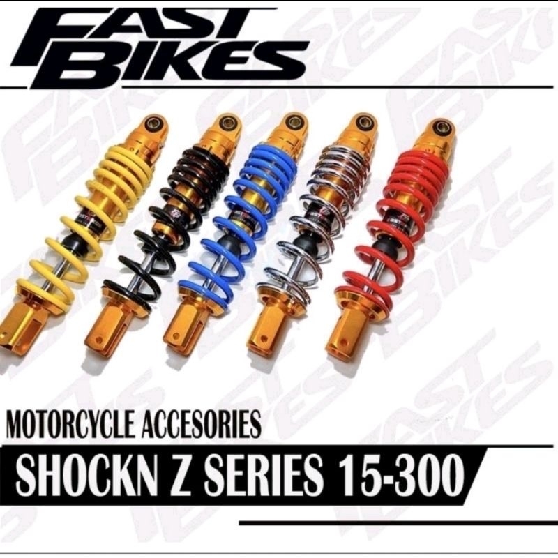 Shock Breker Belakang Matic 300mm 330mm Fast Bikes Z-Series