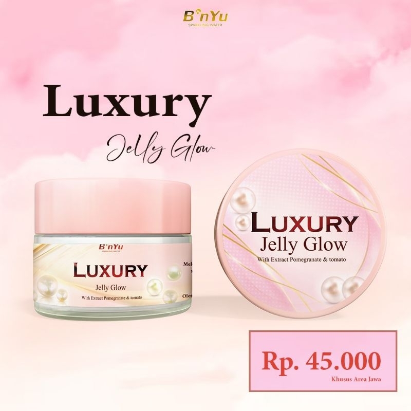 B'NYU LUXURY JELLY GLOW CREAM PELICIN WAJAH(BPOM)