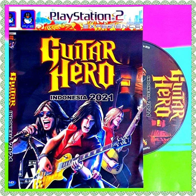 KASET PS2 VIDIO GAME GUITAR HERO LAGU INDONESIA - KASET PS2 LENGKAP - KASET PS2 GTA - KASET PS2 BOLA
