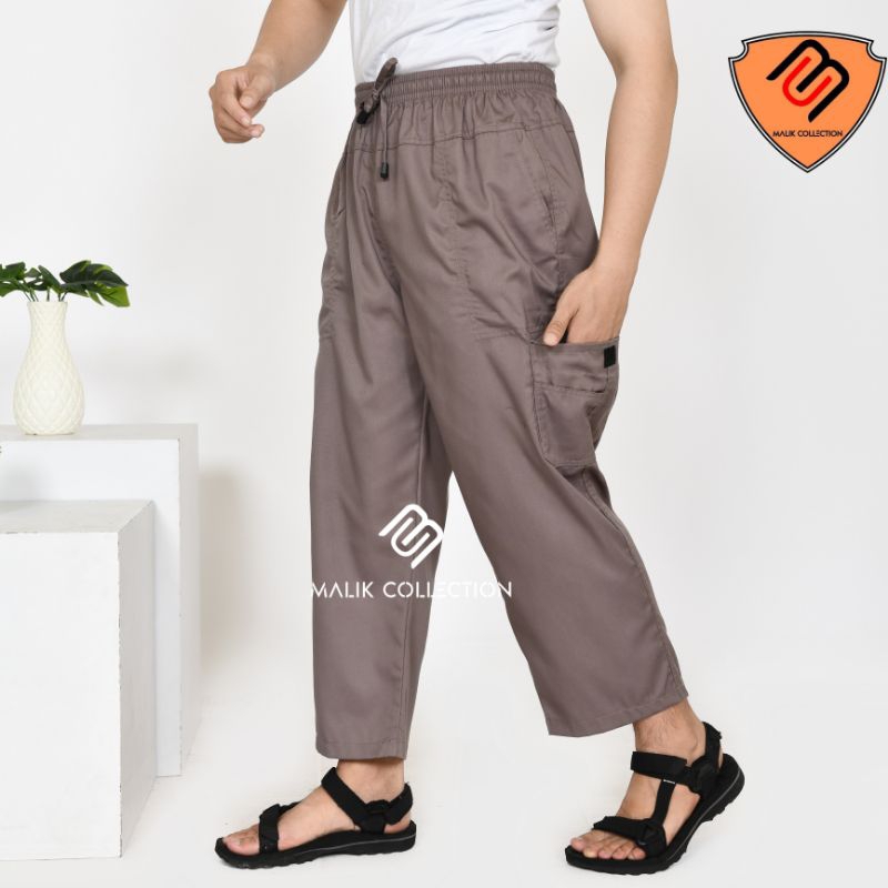 Celana Sirwal Pria Dewasa Tempur Malik Remaja &amp; Dewasa Jumbo XXL XL L M