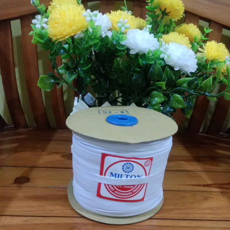 Karet elastis SJ 8 MILTON PUTIH