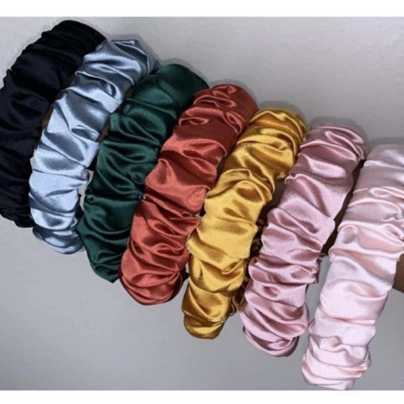 Bando Scrunchie/Bando Nagita/Bando Kerut/Bandana Korea Santin