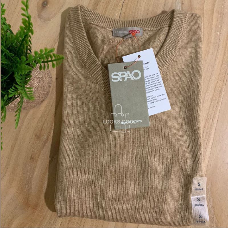 100% ORIGINAL SPAO CLOTHES SWEATER RAJUT