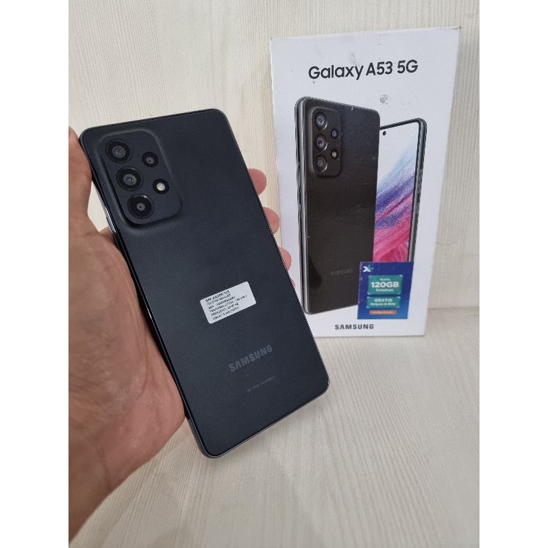 samsung a53 5g 8/256 second lengkap mulus