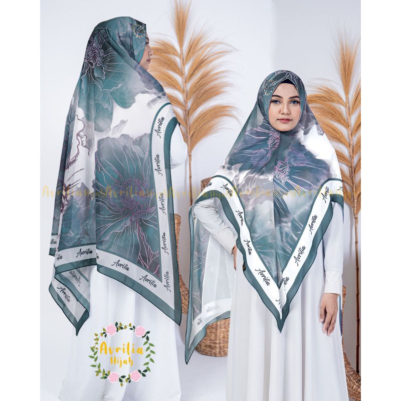 khimar hijab syar. i seruty printing Avrilia