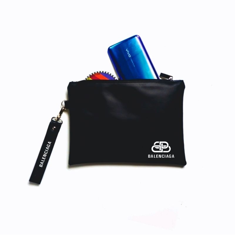 GTA - TAS TANGAN DOMPET PRIA WANITA / POUCH PRIA WANITA -BALENCIAGA
