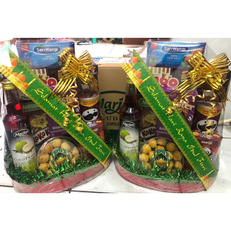 

READY PARSEL LEBARAN IDUL FITRI/PARCEL LEBARAN/HAMPERS LEBARAN/PARSEL EID/PARSE MURAH/PARSE NATAL