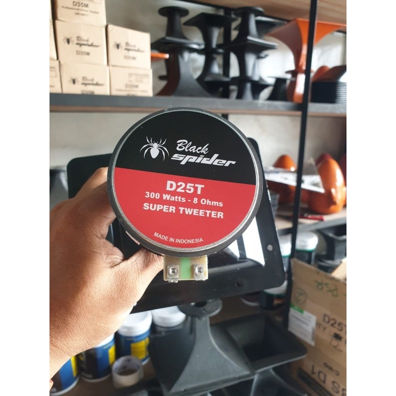 DRIVER TWEETER BLACK SPIDER D25 T 300 watt