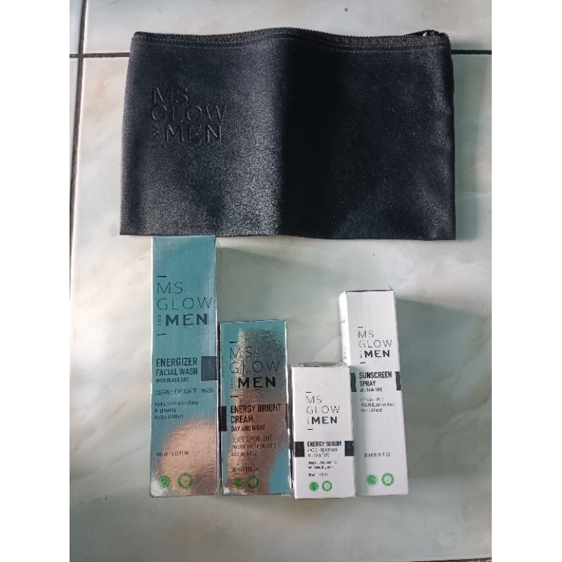 paket men lengkap ms glow