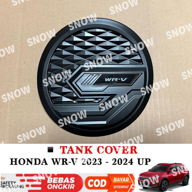 Tank Cover Honda Wrv Wr-v 2022 2023 2024 Diamond Hitam Doff