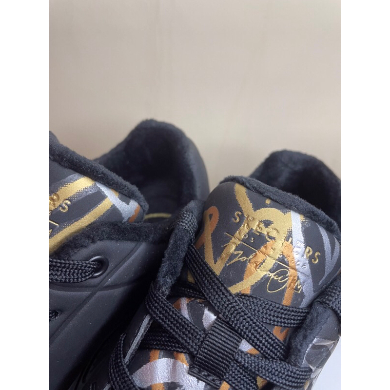 Skechers Metallic Love / Skechers Uno Limited Edition Edisi X JGoldCrown