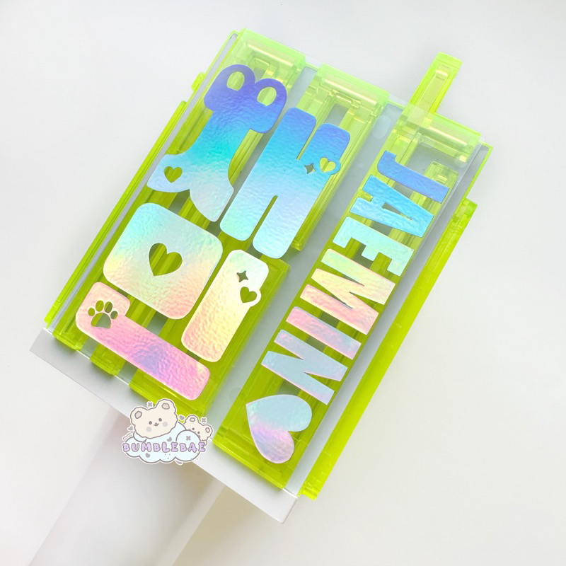 NCT Sticker Lightstick Sticker Deco Konser nctdream nct127 wayv neobong