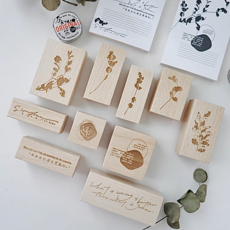 

Sissi Sound of Leaves Rubber Stamp Set