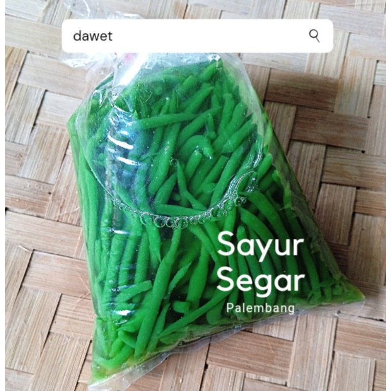 

Dawet Pandan per bungkus Sayur Segar Palembang