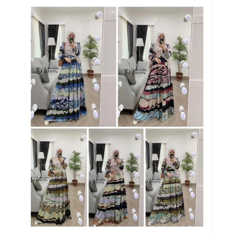 Renata dress by Dlovera / D'Lovera / Dhilovera Ori (real stock)