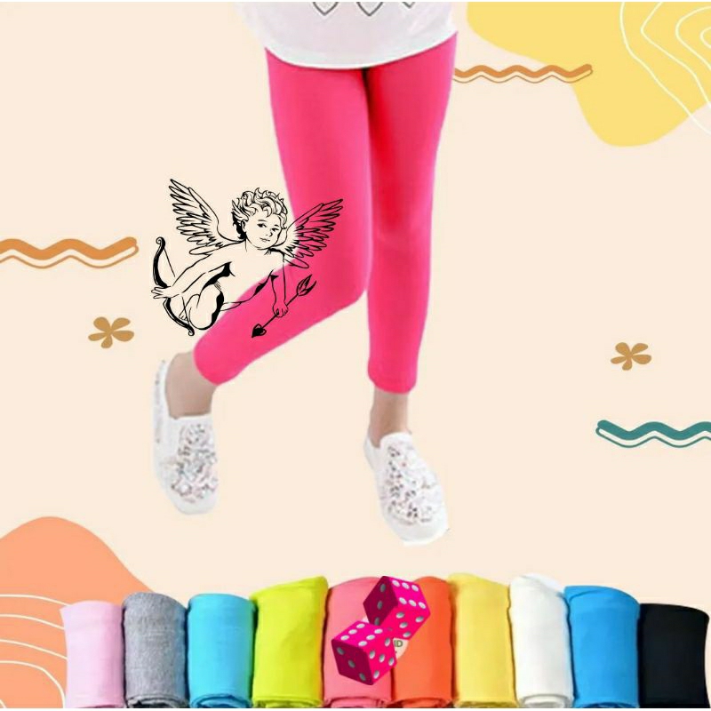 Legging anak tanggung PREMUIM  || Legging's anak SMP|| Legging anak spandek