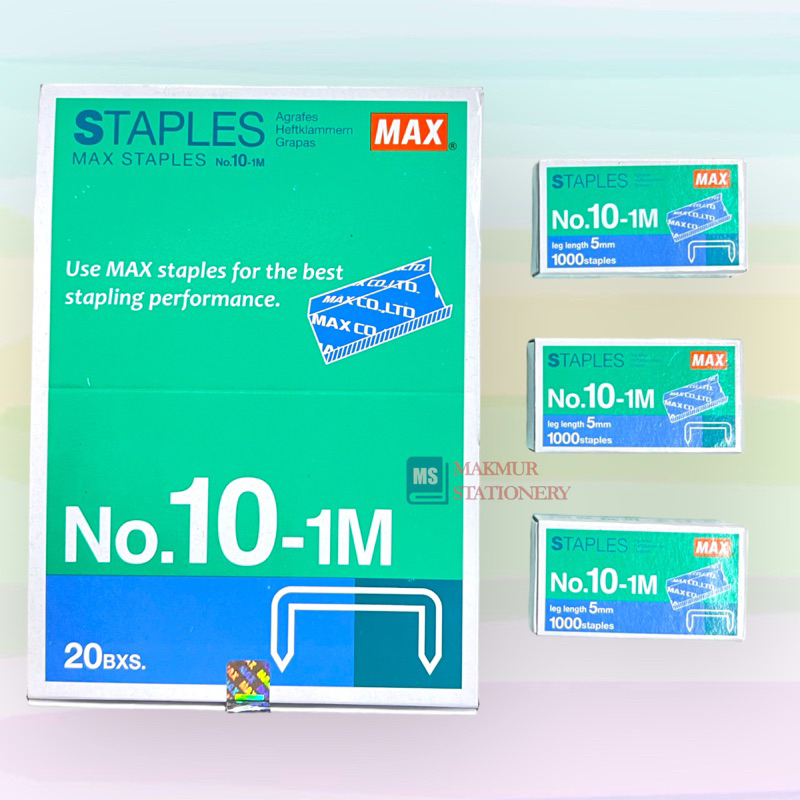 

Isi Staples / Reffil Stapler MAX No 10-1M