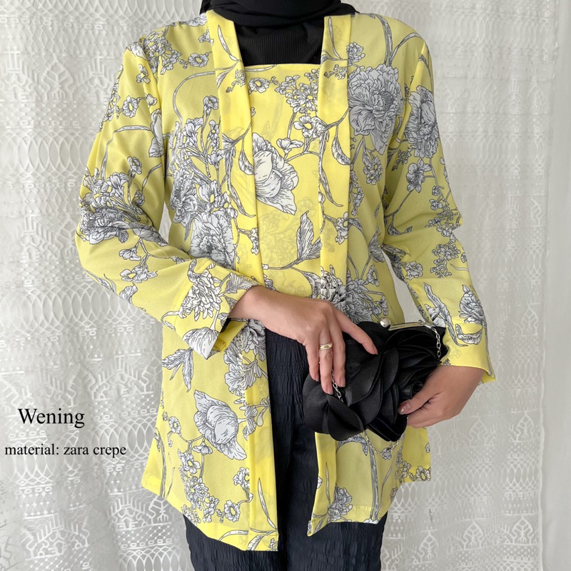 Keela Kutubaru by Dielle Official / Kebaya Kutubaru / Kebaya Organza