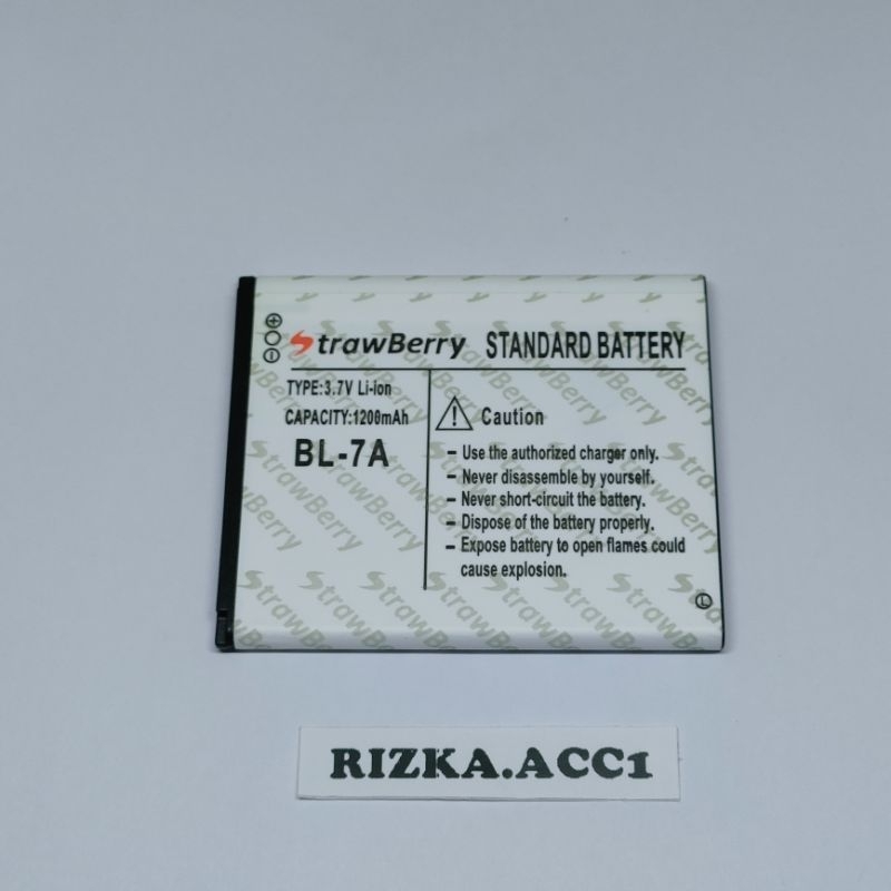 Baterai Batre Hp Strawberry ST168 S8805 ST808 Sun 7A  BL-7A BL7A Battery Batrai Hp