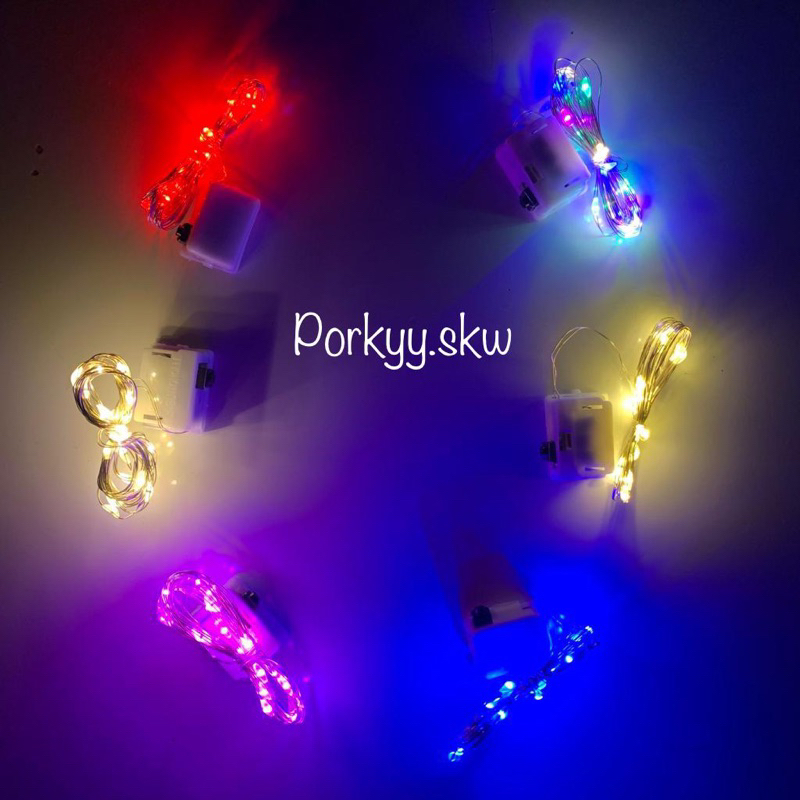 Lampu Led Kawat / Lampu Led Kawat 1 meter / Lampu Led Tumblr