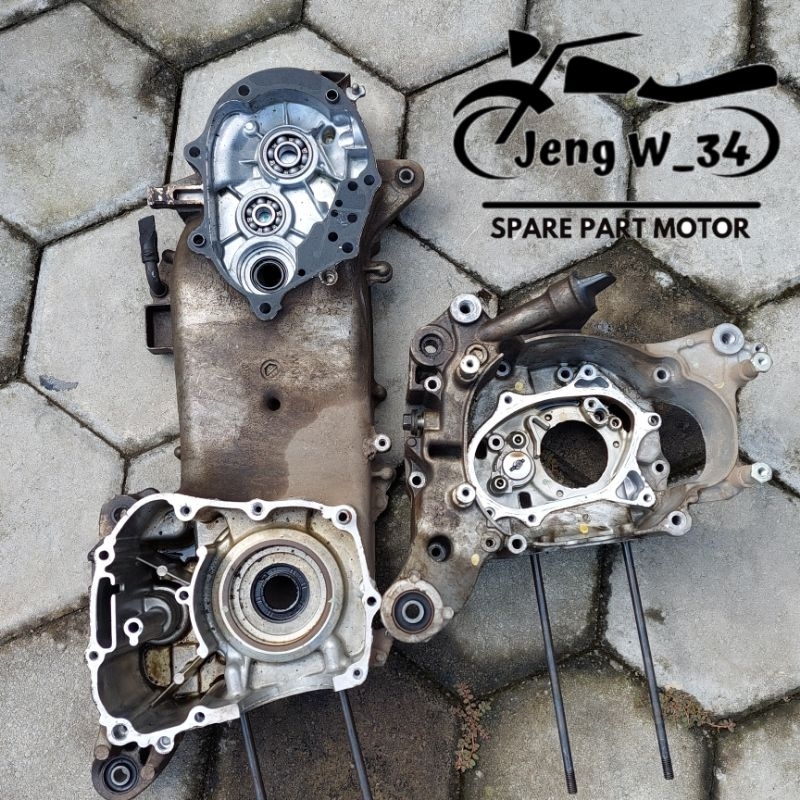 CRANKCASE BLOK KALTER TENGAH KANAN KIRI NOMER MESIN OLD VARIO 125 VARIO 125 VARIO 150 ALL NEW VARIO 