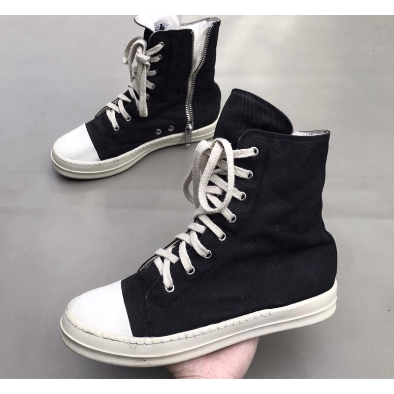 Rick Owens Ramones Canvas High second