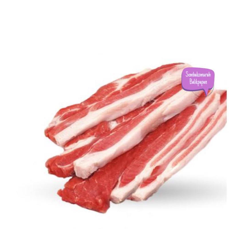Beef belly slice frozen 500 gr