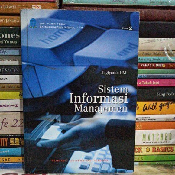 BUKU ORIGINAL SISTEM INFORMASI MANAJEMEN EDISI 2 JOGIYANTO HM BUKU BEKAS