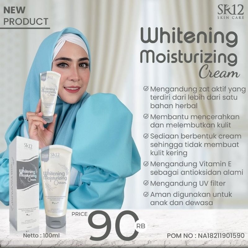 SR12 WHITENING MOISTURIZING CREAM SR12 WMC SR12