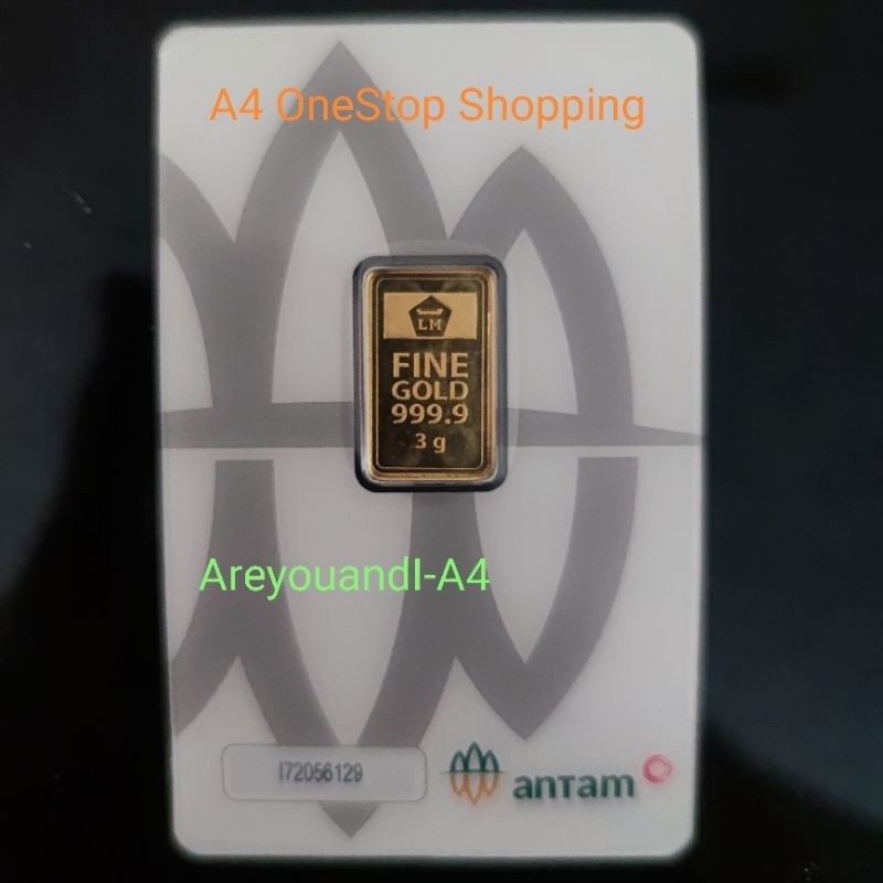 LM Antam 3 gram terbaru