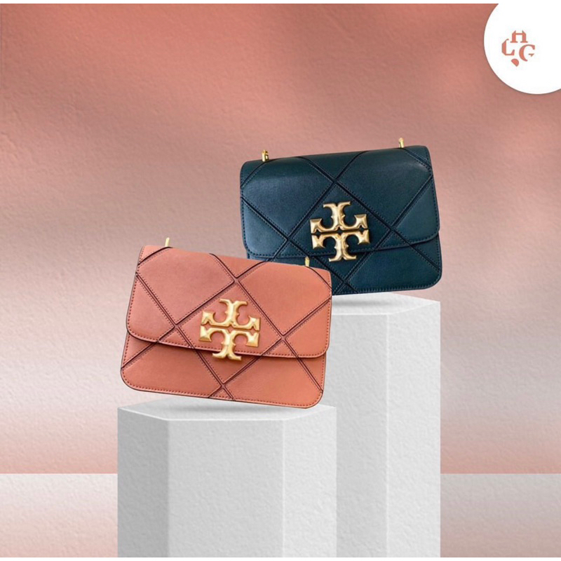 TB Eleanor Diamond Quilted Convertible Shoulder Bag