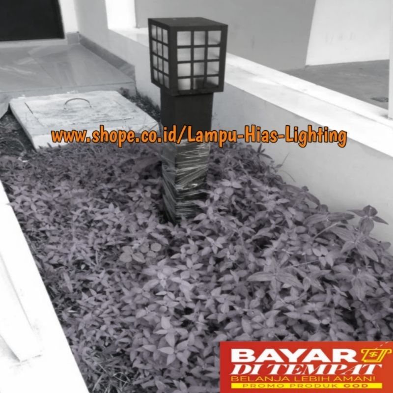 lampu taman Tiang minimalis/Lampu Taman Minimalis Outdoor