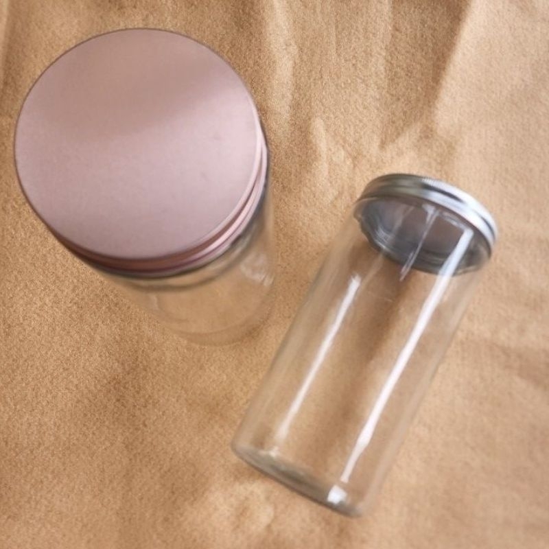 Retto jar 1000ml. Jar Kaca tutup Seng 1000ml. Tersedia 2 warna tutup