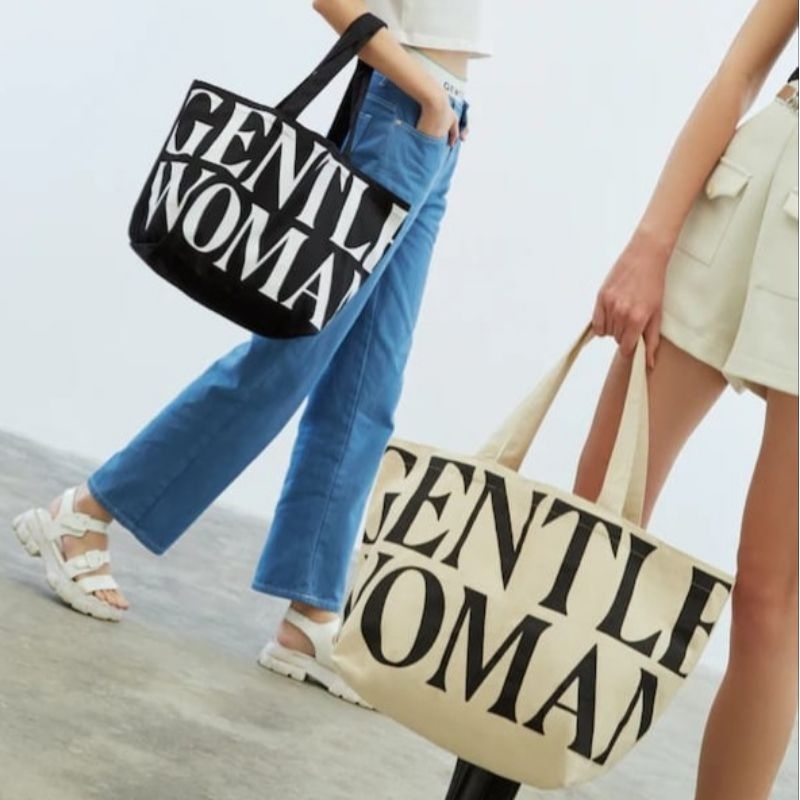 9.9 SALE | GNTLE.WOMAN GW Canvas Tote