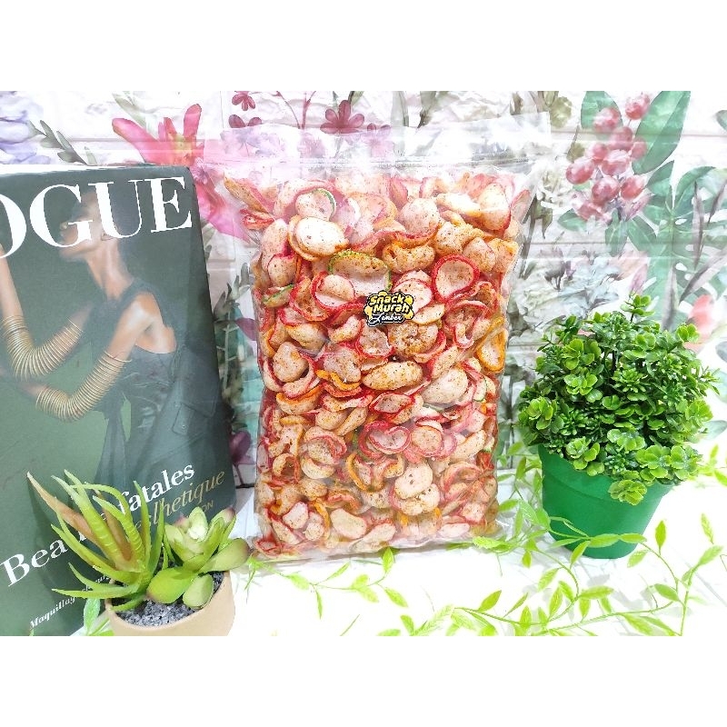 

Kerupuk Seblak 1kg / Kerupuk Seblak Bumbu Daun Jeruk