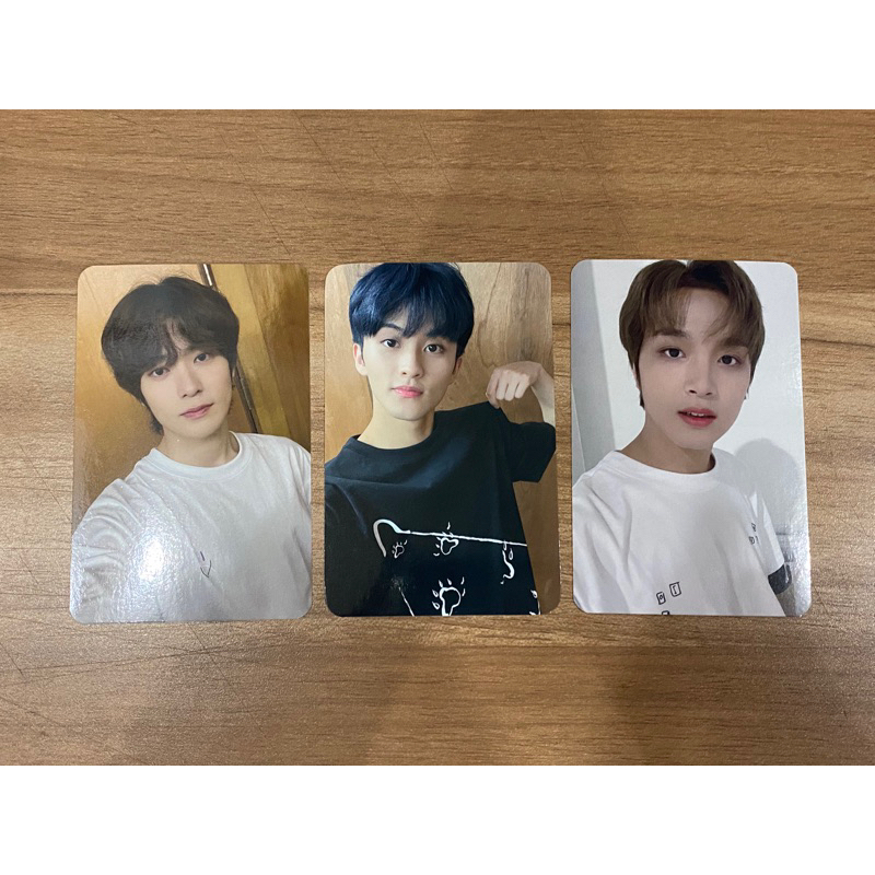 (read desc) photocard pt 28 nct 127 slowacid official ready preloved jaehyun mark haechan t-shirt