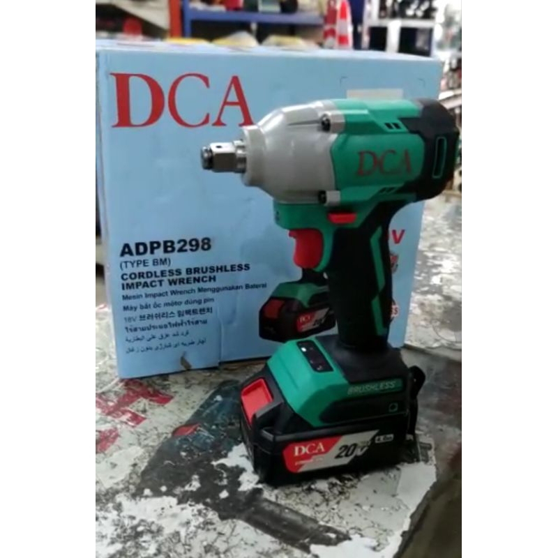 Impact wrench DCA ADPB298 CORDLESS BRUSHLESS
